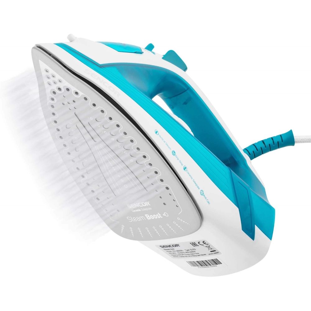 Sencor SSI 2800BL, 2000W, 220ML, Steam Iron, Blue