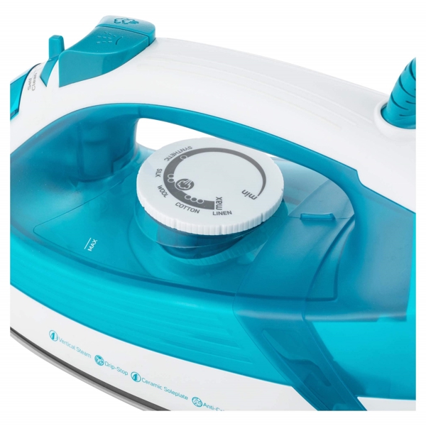 ორთქლის უთო Sencor SSI 2800BL, 2000W, 220ML, Steam Iron, Blue