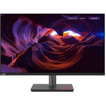 მონიტორი Lenovo 63D1RAT1EU ThinkVision P32p-30, 31.5", Monitor, 4K UHD, IPS, HDMI, USB, LAN, DP, Black