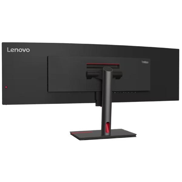 მონიტორი Lenovo 63DBRAT1EU ThinkVision P49w-30, 49", Curved Monitor, Dual QHD, IPS, HDMI, USB, USB-C, LAN, DP, Black