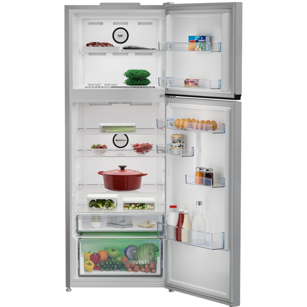 Beko B3RDNE61HXB b300, 550L, A+, Refrigerator, Silver