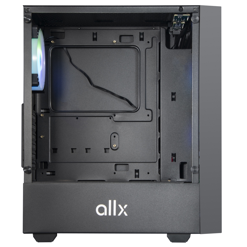 ALLX AX-G2045, Computer Case, Micro-ATX, ATX, USB 3.0x1, USB 1.0x2, AUDIO, Black