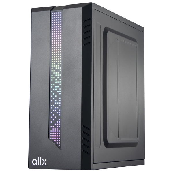 ALLX AX-B1740, Computer Case, Micro-ATX, ATX, USBx2, AUDIO, Black