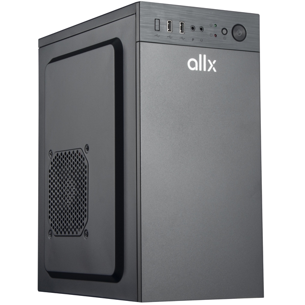 ALLX ALLXSX-C5025, Computer Case, Micro-ATX, ITX, USBx2, AUDIO, Black