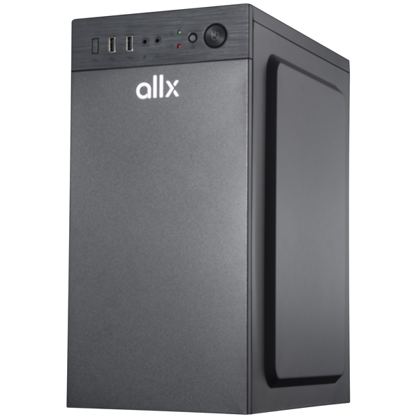 ALLX ALLXSX-C5025, Computer Case, Micro-ATX, ITX, USBx2, AUDIO, Black