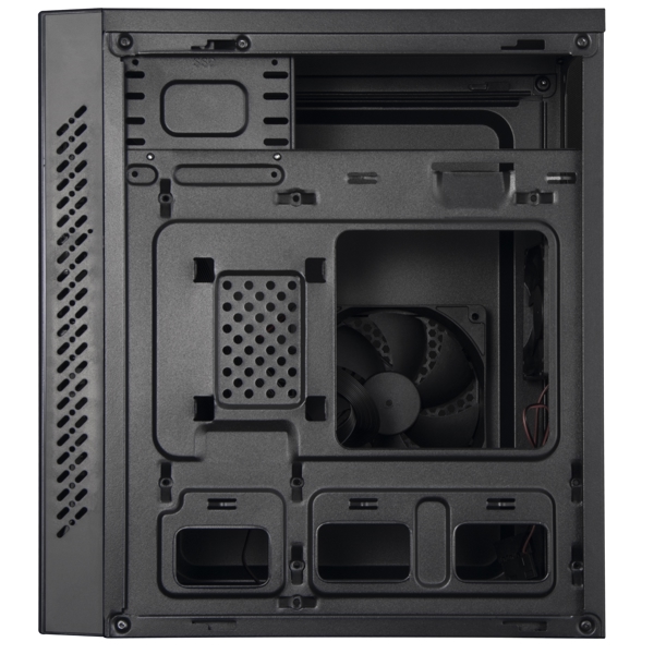 ALLX ALLXSX-C5025, Computer Case, Micro-ATX, ITX, USBx2, AUDIO, Black