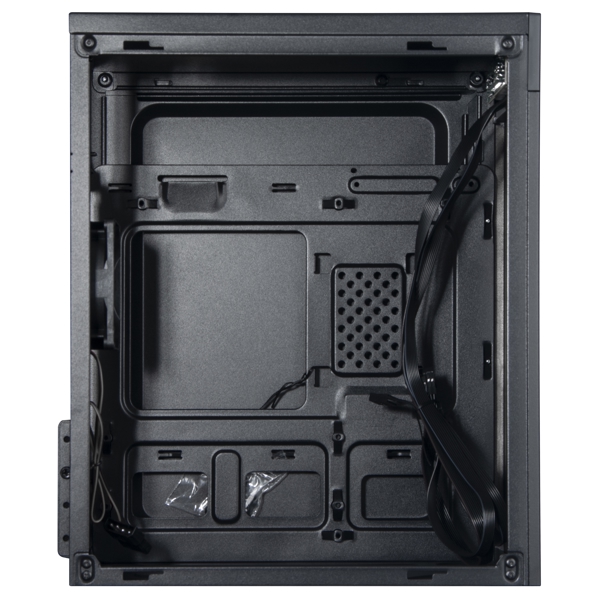 ALLX ALLXSX-C5025, Computer Case, Micro-ATX, ITX, USBx2, AUDIO, Black