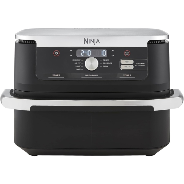 აეროგრილი Ninja AF500EU, 2470W, 10.4L, Air Fryer, Black/Silver