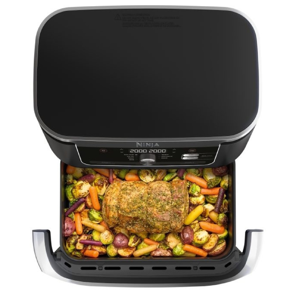 Ninja AF500EU, 2470W, 10.4L, Air Fryer, Black/Silver