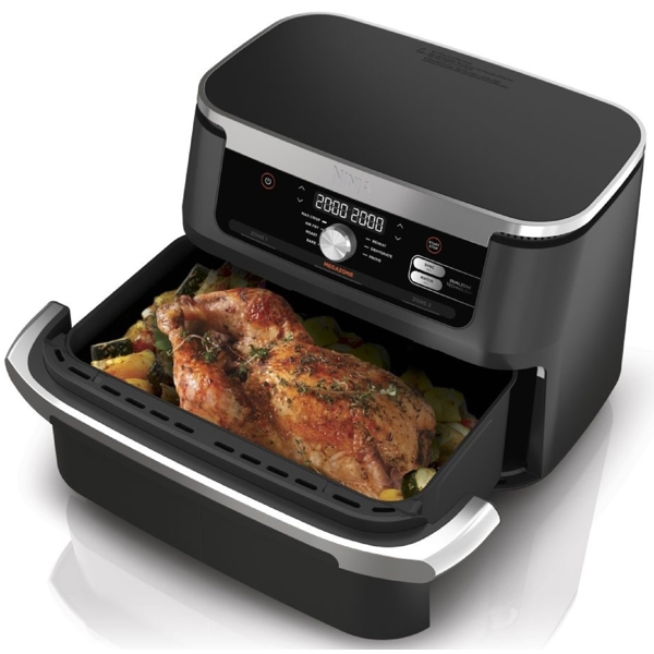 აეროგრილი Ninja AF500EU, 2470W, 10.4L, Air Fryer, Black/Silver