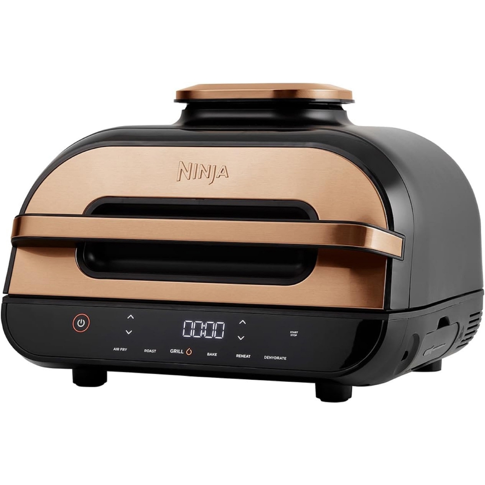 Ninja AG551EUCP Foodi Max Health, 2460W, 3.8L, Grill And Air Fryer, Gold/Black