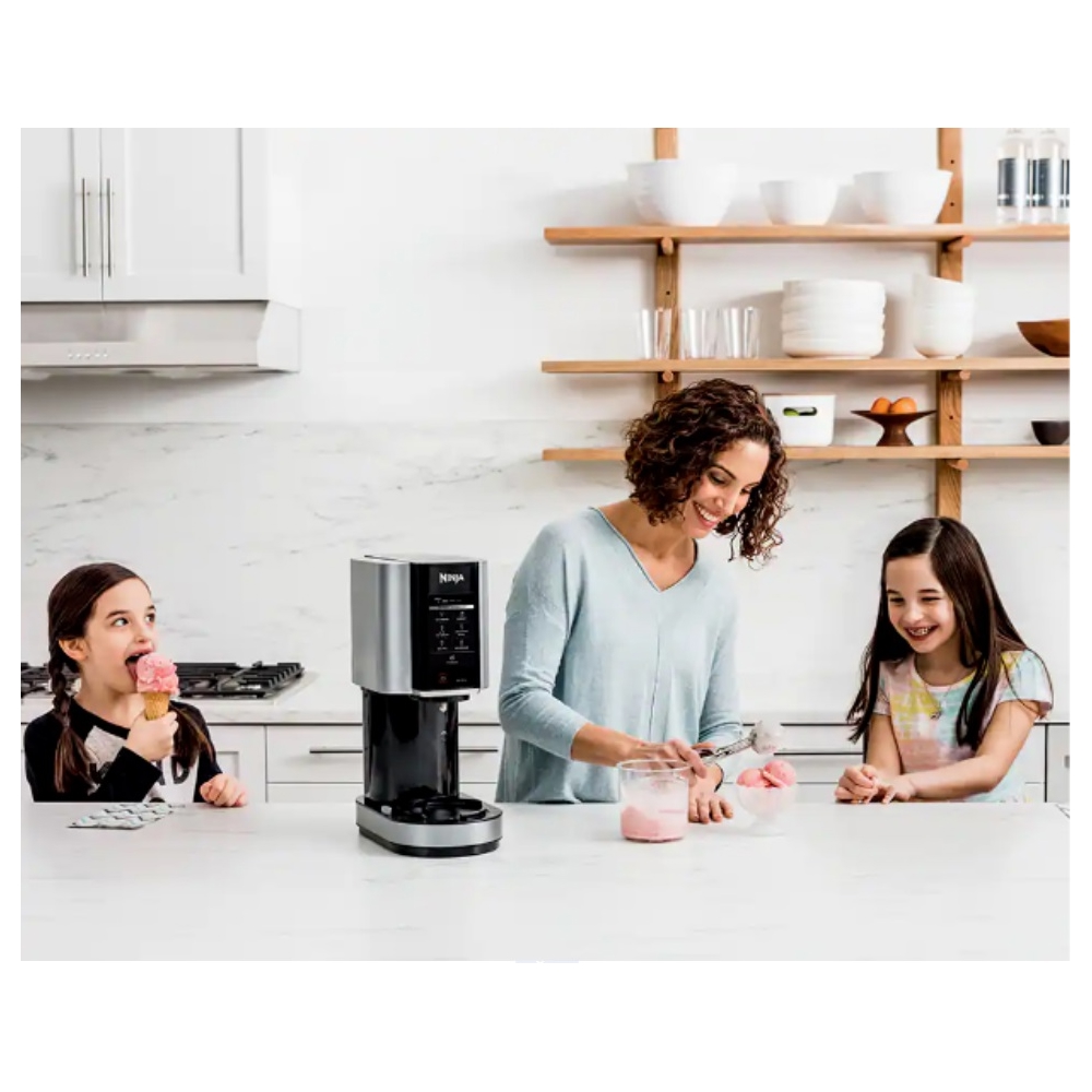 Ninja NC300EU CREAMi, 800W, 437Ml, Ice Cream Maker, Silver
