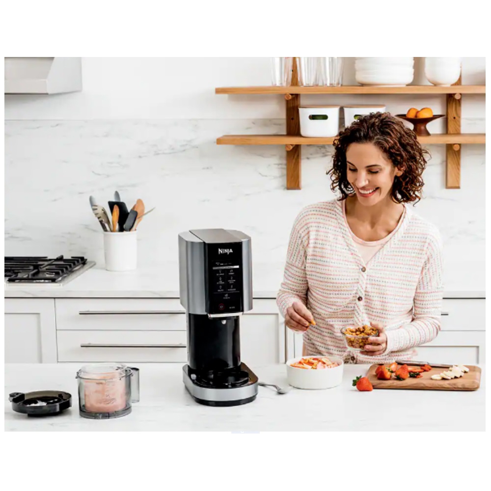 ნაყინის აპარატი Ninja NC300EU CREAMi, 800W, 437Ml, Ice Cream Maker, Silver
