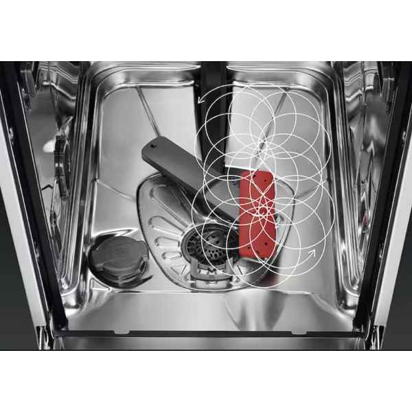 AEG FFB53937ZM, 44Dba, Dishwasher, Silver