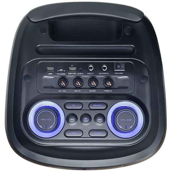 Eden ED-1007, 100W, Bluetooth, USB, Aux, Speaker, Black