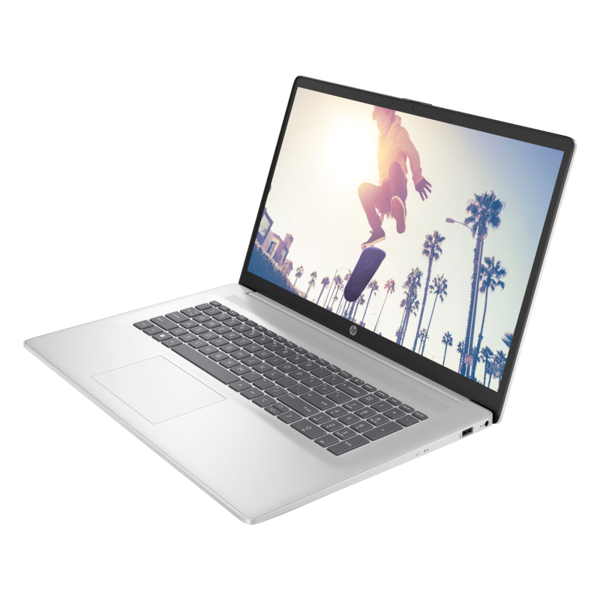 ნოუთბუქი HP A1AF8EA, 17.3", Core 3-100U, 8GB, 512GB SSD, Integrated, Natural Silver