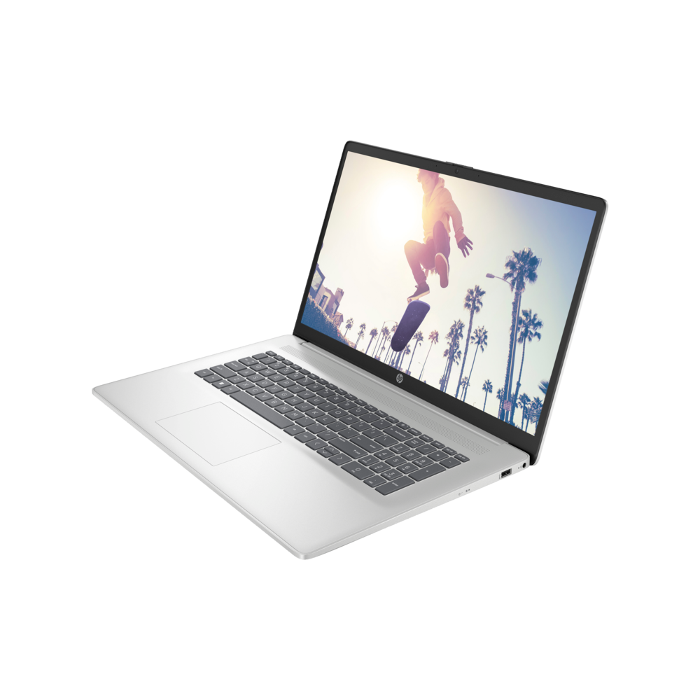 ნოუთბუქი HP A1AF8EA, 17.3", Core 3-100U, 8GB, 512GB SSD, Integrated, Natural Silver