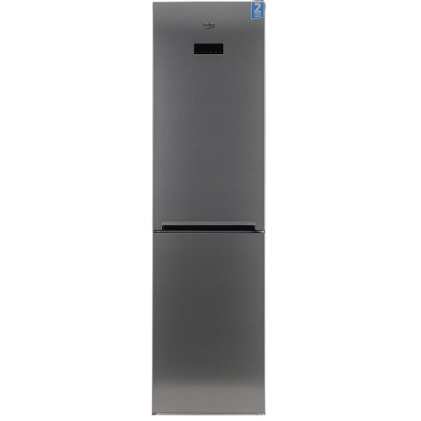 Beko RCNK335E20VX, 335L, A+, No Frost, Refrigerator, Stainless Steel