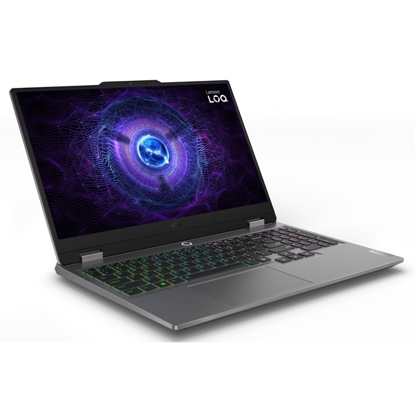 ნოუთბუქი Lenovo 83DV00P1RK LOQ, 15.6", i7-13650HX, 24GB, 1TB SSD, RTX4060 8GB, Luna Grey