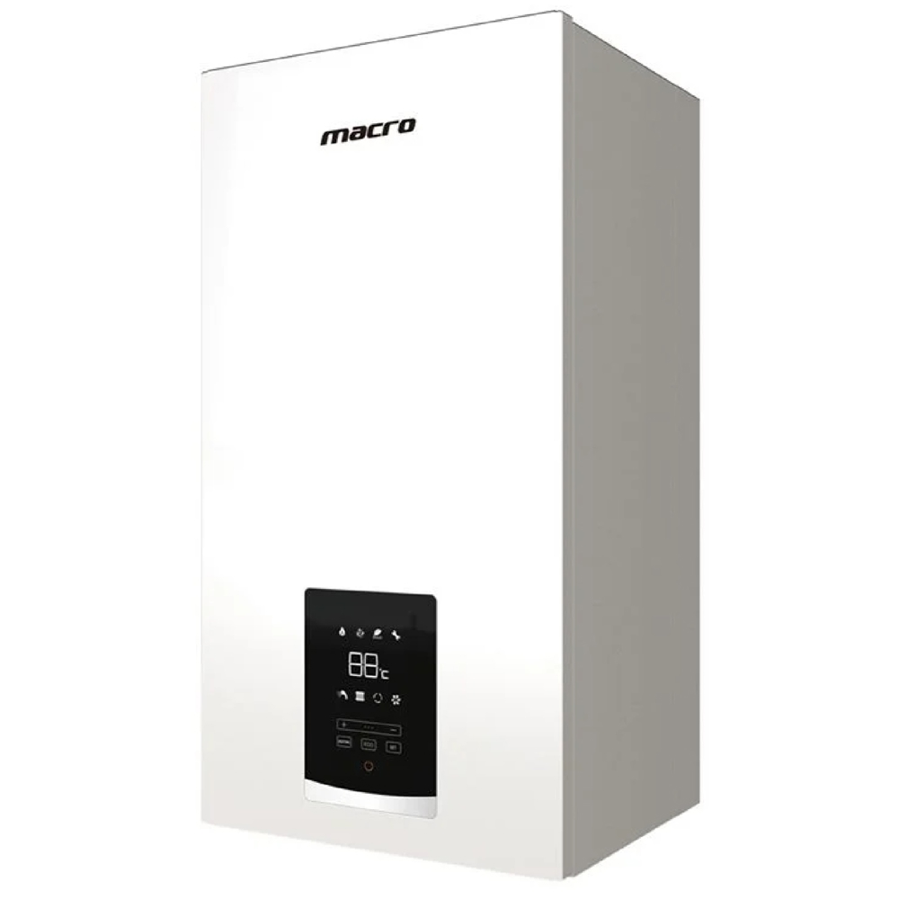 ცენტრალური გათბობის ქვაბი მილით Macro L1PB18-16M2, 18kW, White