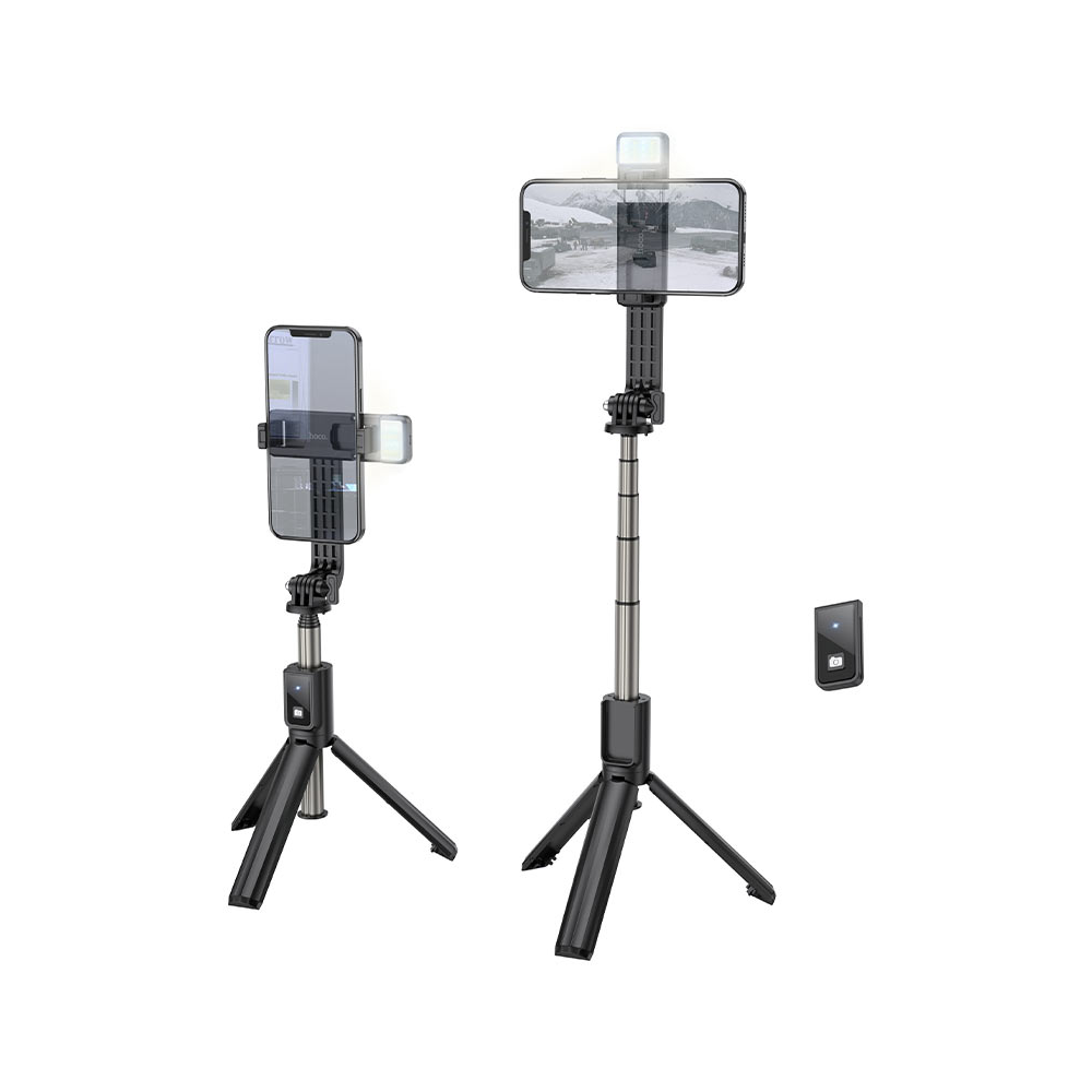 Hoco K15 Treasure, Bluetooth, Live Broadcast Holder, Black