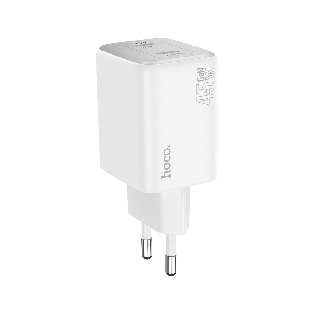 Hoco 6942007617093 N42 Elogiado, 45W, USB-C, White
