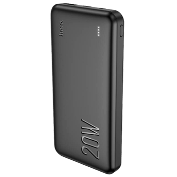 Hoco 6931474761019 J87 Tacker, 10000mAh, USB, Type-C, Power Bank, Black