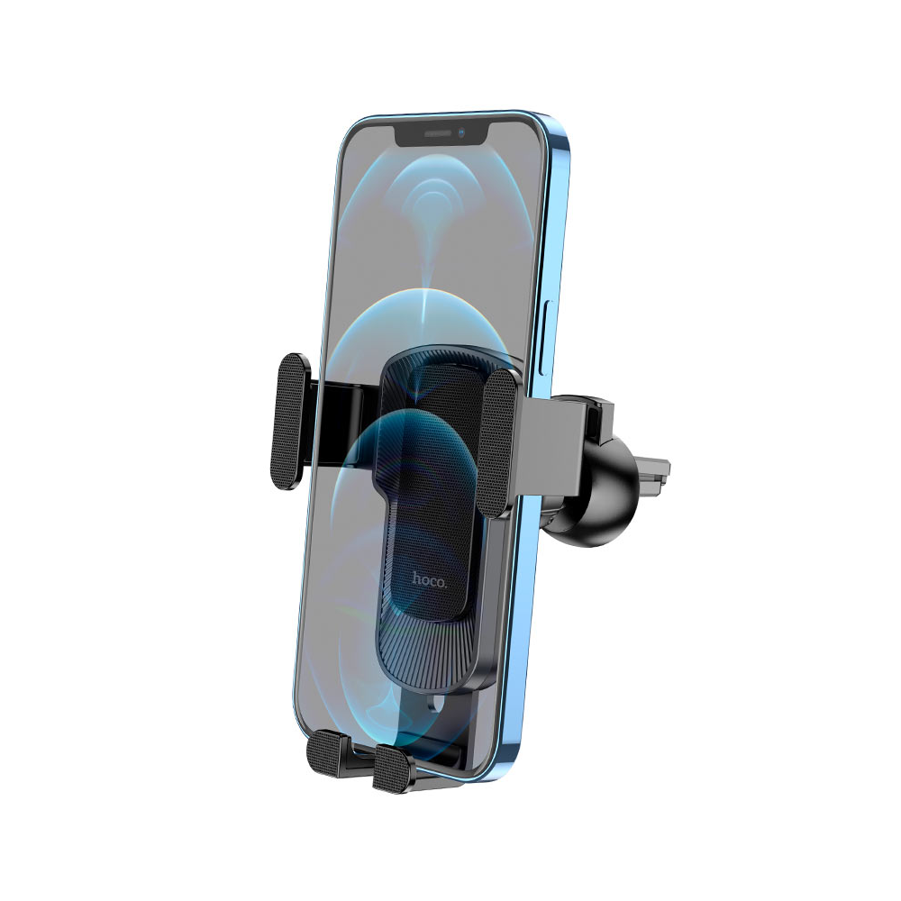 Hoco 6931474766229 CA103, Phone Holder, Black/Metal Gray