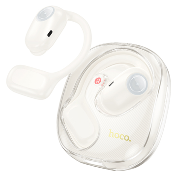 ყურსასმენი Hoco 6942007619158 EA3 Talent, Earbuds, Wireless, Bluetooth, Milky White