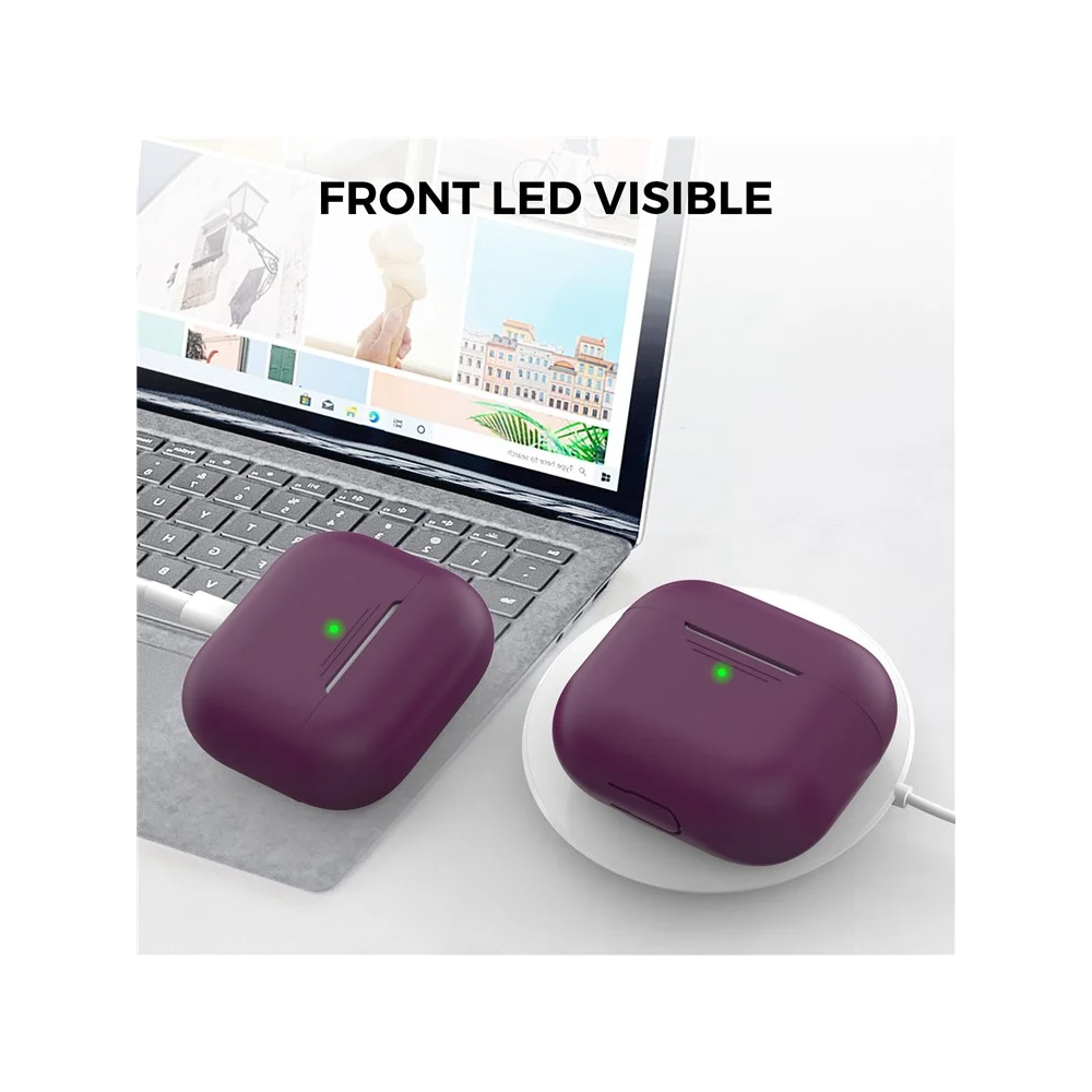 TVC 680901885E, Apple AirPods 3, Headphone Case, Wine Red