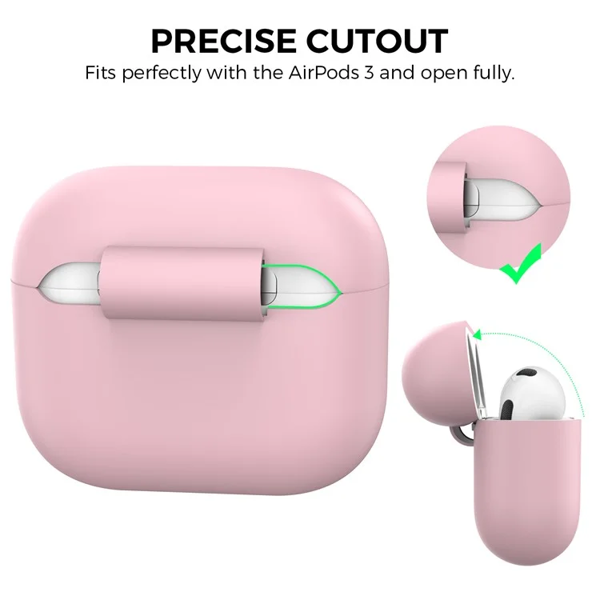 TVC 680901885D, Apple AirPods 3, Headphone Case, Pink