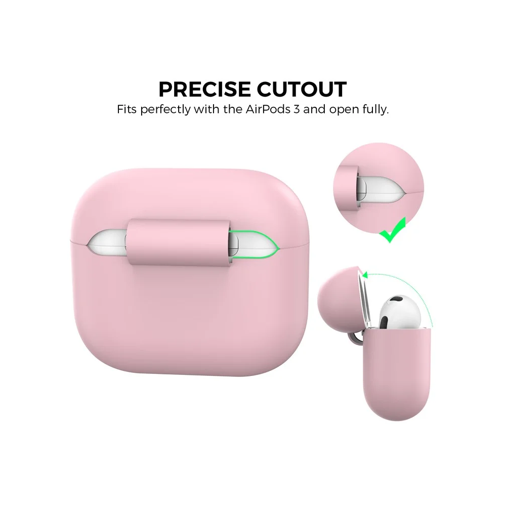 TVC 680901885D, Apple AirPods 3, Headphone Case, Pink