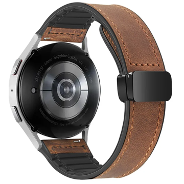 სმარტ საათის სამაჯური TVC 680608067A, Samsung/Huawei, Watch Strap, Brown