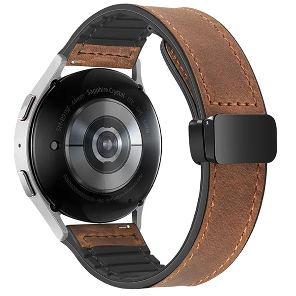 სმარტ საათის სამაჯური TVC 680608067A, Samsung/Huawei, Watch Strap, Brown