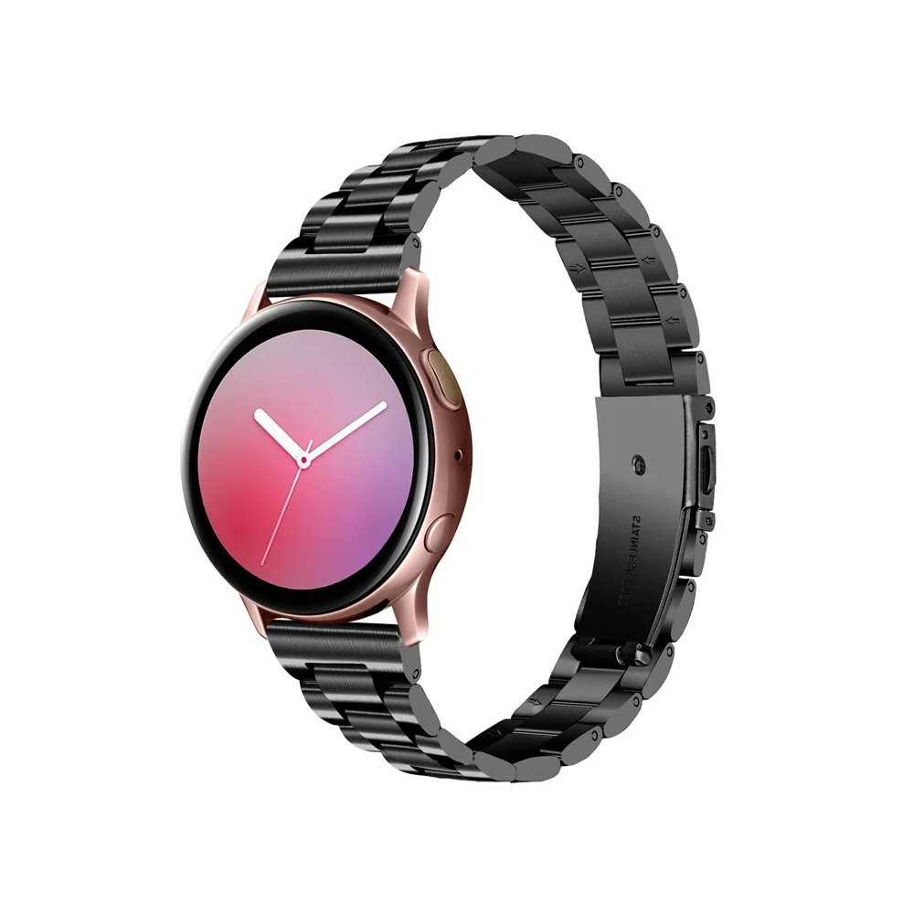 სმარტ საათის სამაჯური TVC 680607304A, Samsung Galaxy, Watch Strap, Black