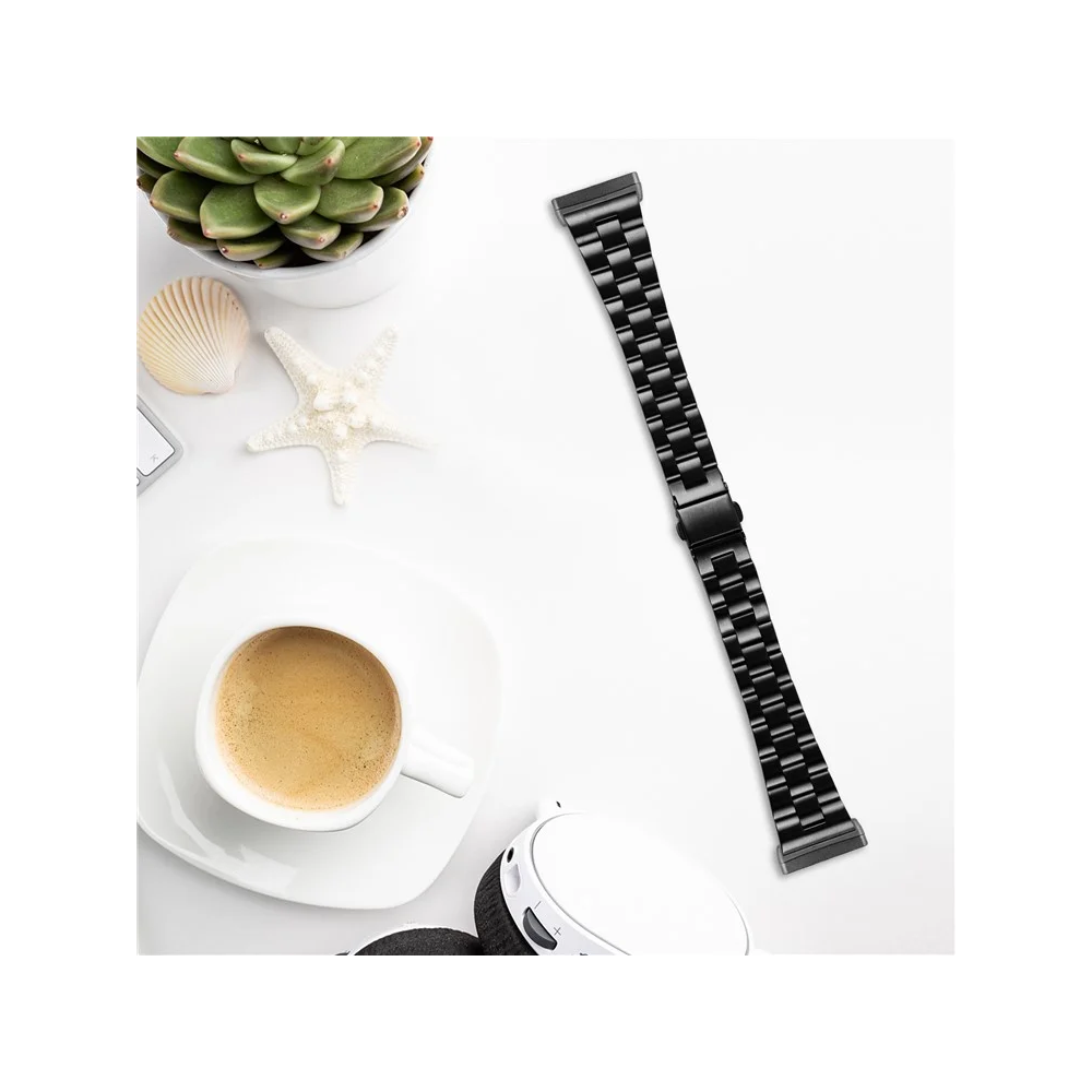 სმარტ საათის სამაჯური TVC 680607304A, Samsung Galaxy, Watch Strap, Black