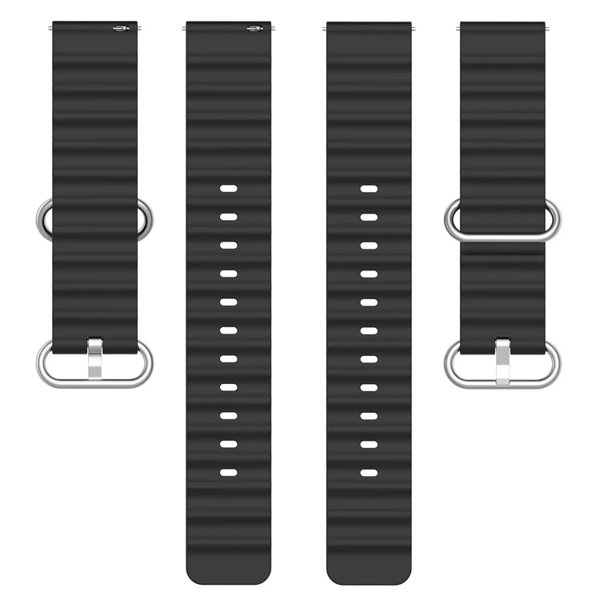 სმარტ საათის სამაჯური TVC 680604472A, Samsung Galaxy, Watch Strap, Black