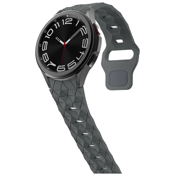 სმარტ საათის სამაჯური TVC 680608788I KALEBOL KLB-ZQWFKGJ-001, Samsung Galaxy, Watch Strap, Grey