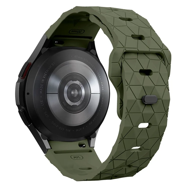 სმარტ საათის სამაჯური TVC 680608788G KALEBOL KLB-ZQWFKGJ-001, Samsung Galaxy, Watch Strap, Army Green