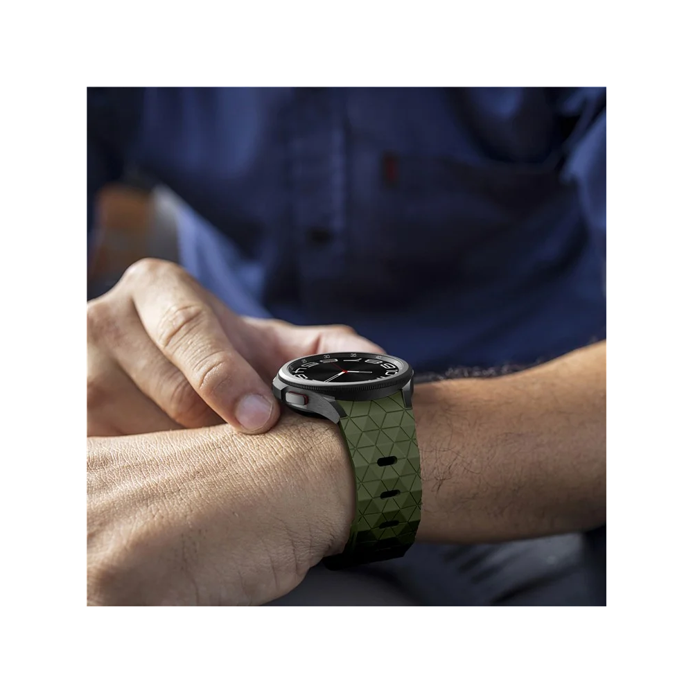 TVC 680608788G KALEBOL KLB-ZQWFKGJ-001, Samsung Galaxy, Watch Strap, Army Green