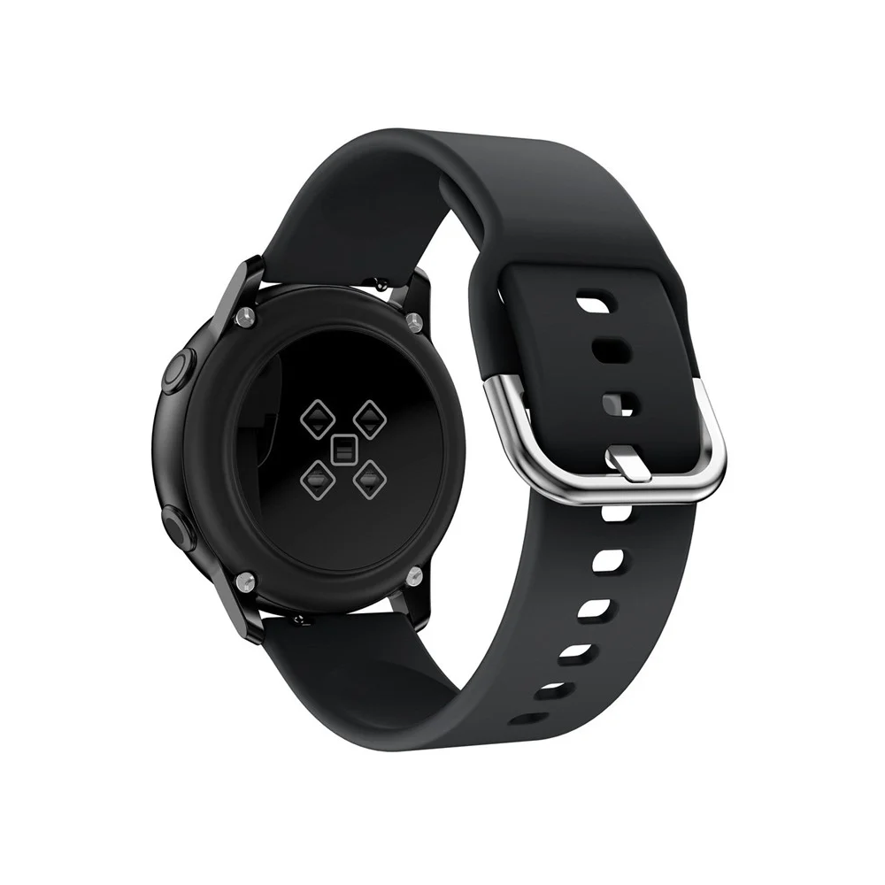 სმარტ საათის სამაჯური TVC 680601204A, Samsung Galaxy, Watch Strap, Black