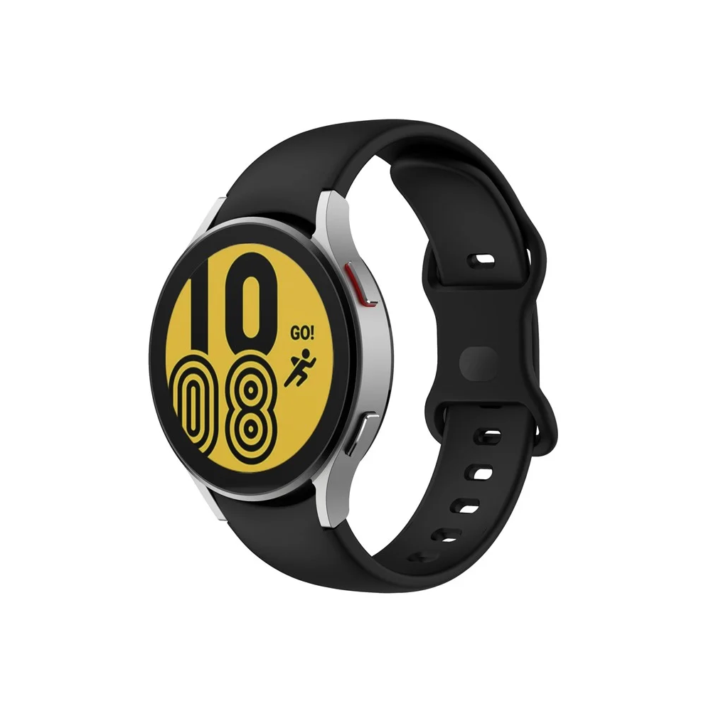 სმარტ საათის სამაჯური TVC 680604193A, Samsung Galaxy, Watch Strap, Black