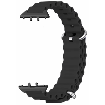 სმარტ საათის სამაჯური TVC 680609054D, Samsung Galaxy, Watch Strap, Black