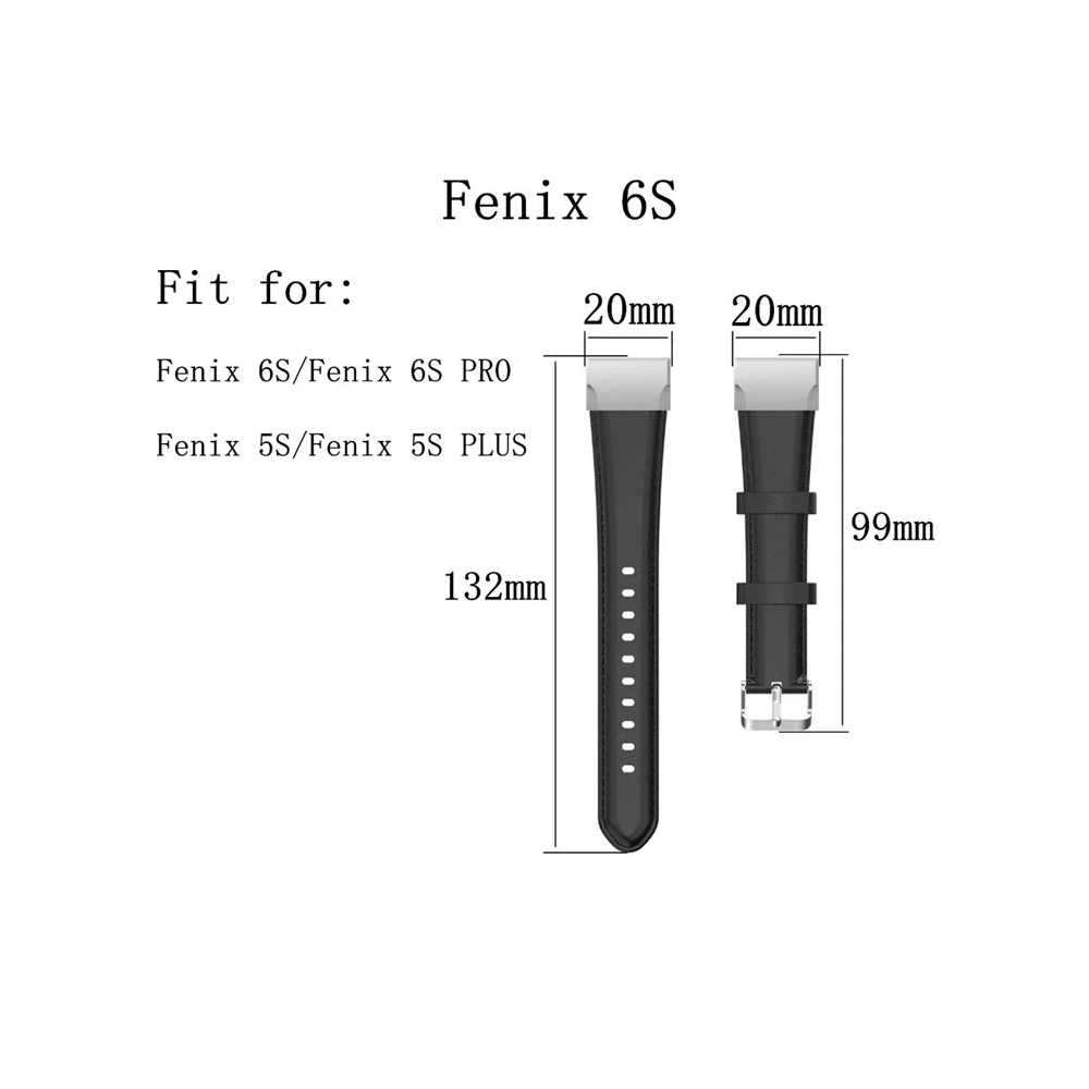 TVC 680700130A, Garmin Fenix, Watch Strap, Black