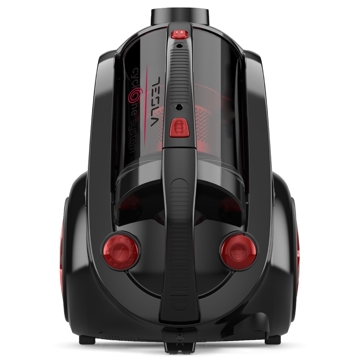 მტვერსასრუტი Tesla BGL203BRE, 800W, 2.5L, Vacuum Cleaner, Black/Red