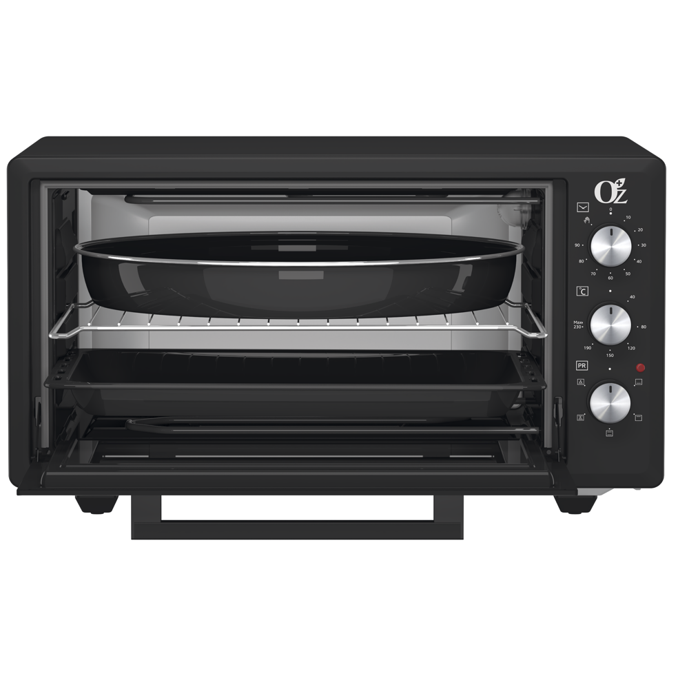 ელექტრო ღუმელი OZ OZ4566AA, 1400W, 45L, Electric Oven, Black