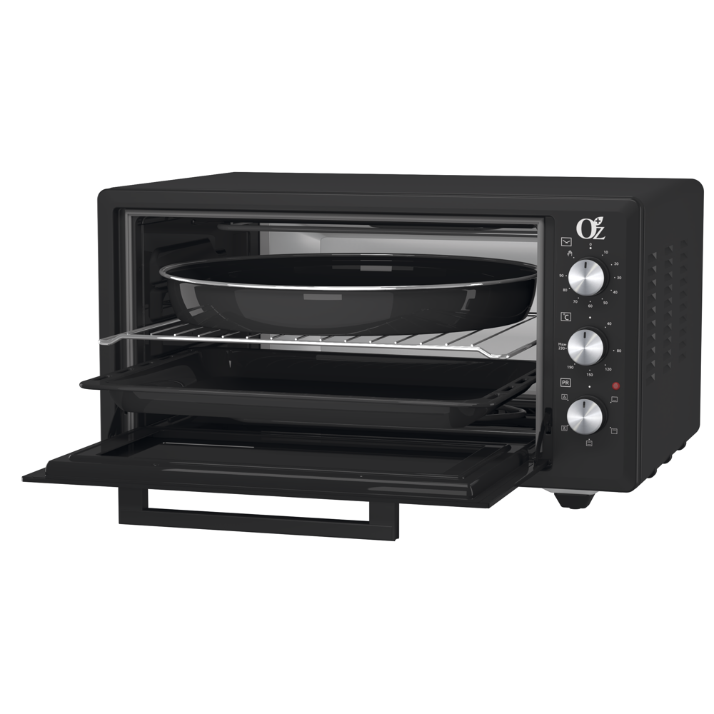 ელექტრო ღუმელი OZ OZ4566AA, 1400W, 45L, Electric Oven, Black