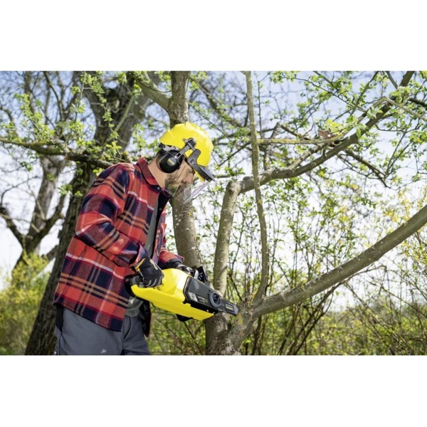 უსადენო ხერხი Karcher CNS 36-35, 35cm, Cordless Chainsaw, Black/Yellow