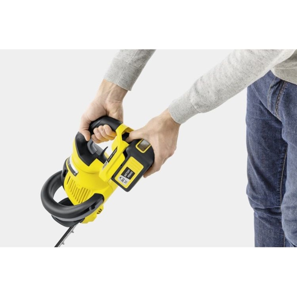 ბუჩქის საკრეჭი Karcher HGE 36-60, Hedge Trimmer, Black/Yellow