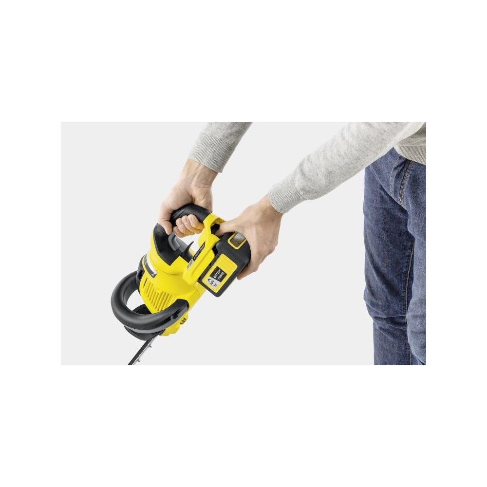 ბუჩქის საკრეჭი Karcher HGE 36-60, Hedge Trimmer, Black/Yellow